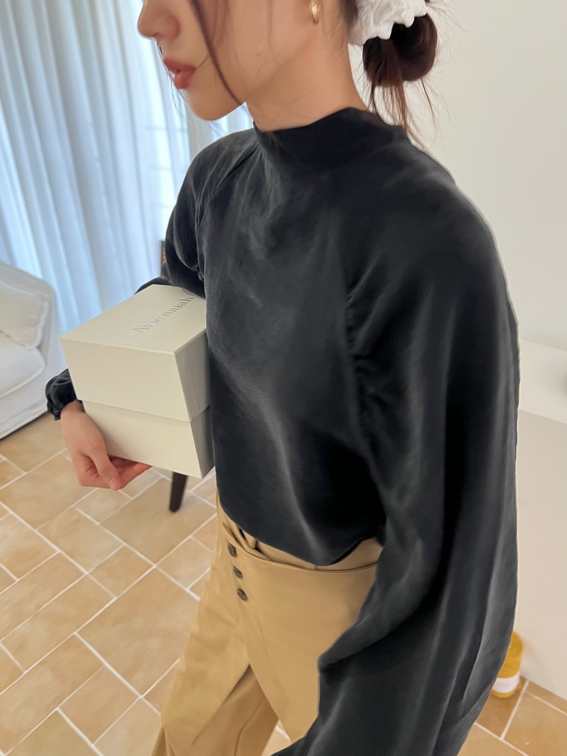 ME MO韓國直郵東大門實拍女裝新品真品職業休閑襯衫蕾絲衫ME MO襯衫/蕾絲衫圖色3